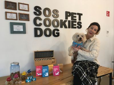 Mariagrazia e Sos Pet Cookies Dog
